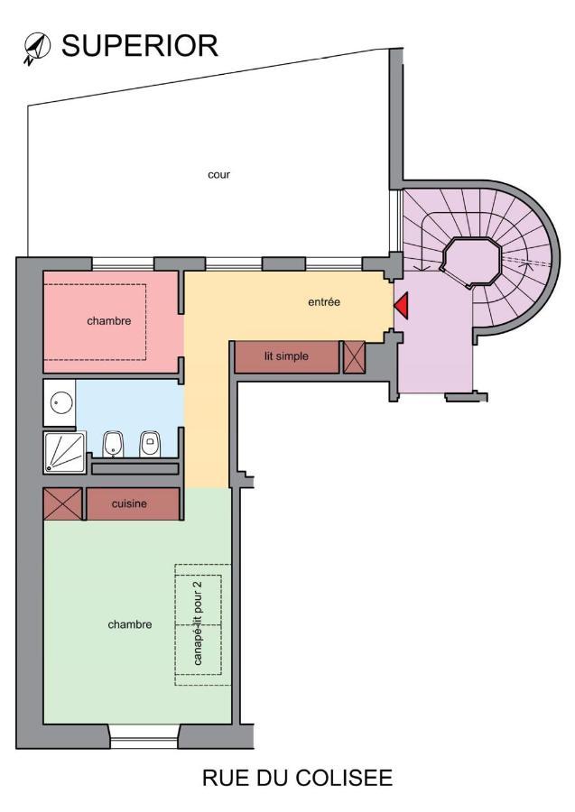 Multiresidence L'Elysee París Exterior foto
